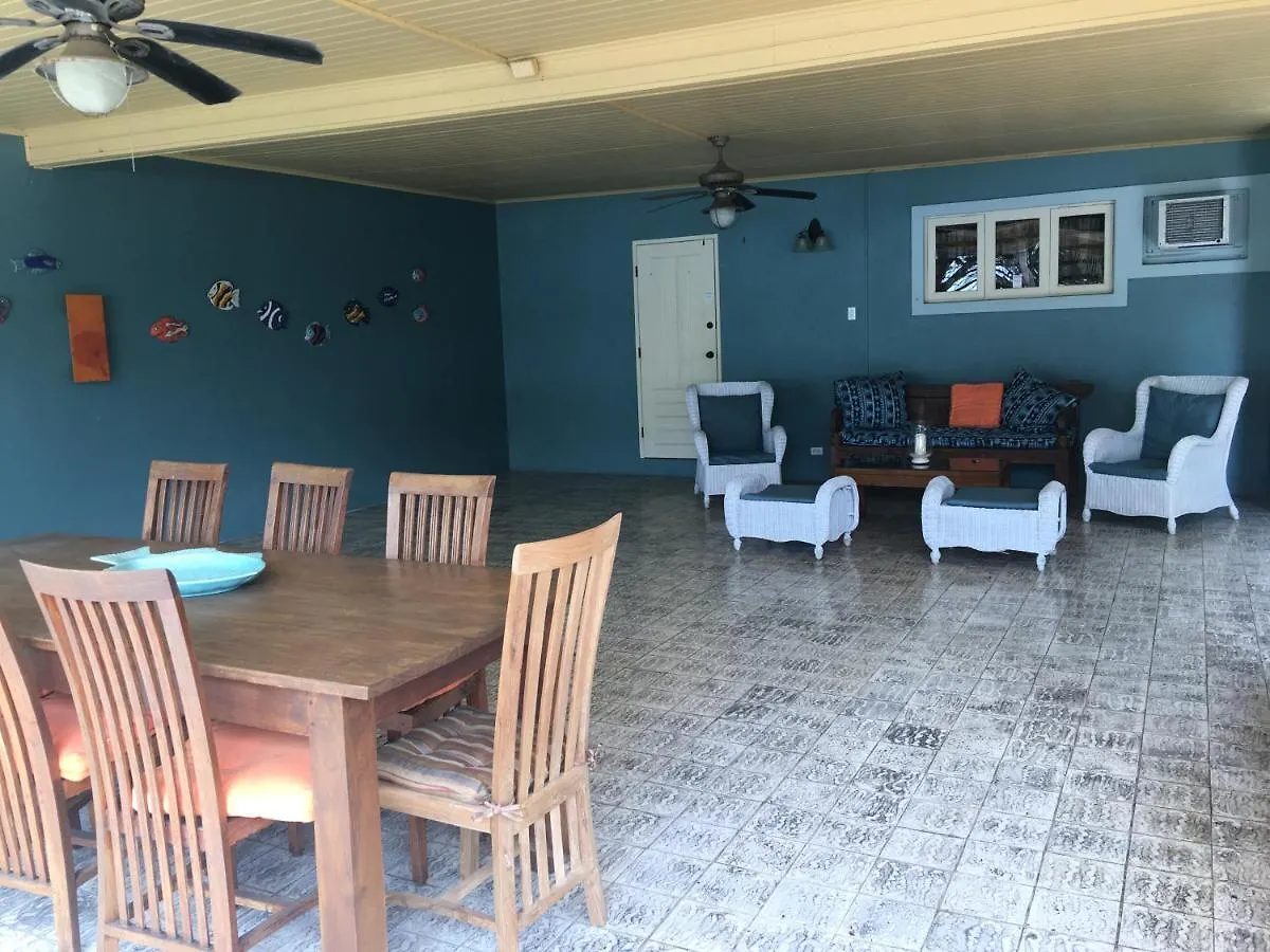 The Merry Milestone Oceanfront Villa At Spanish Lagoon Pos Chiquito